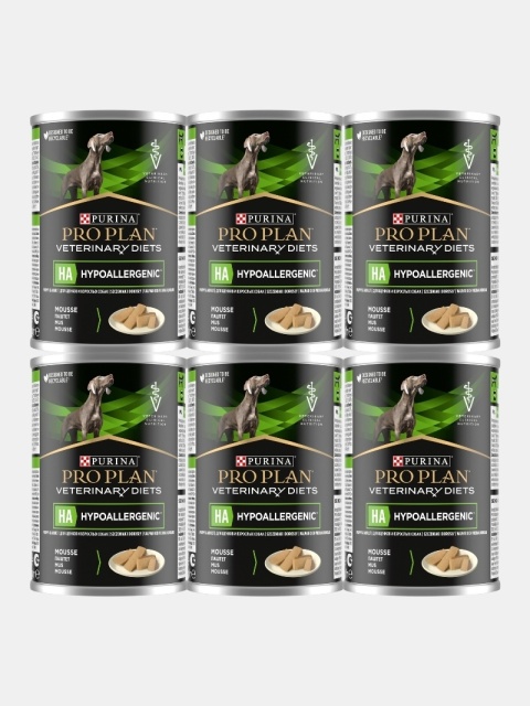 Karma mokra dla psa Pro Plan Veterinary Diets HA Hypoallergenic 6x400g