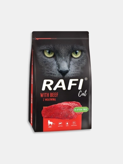 Karma sucha dla kota Rafi z wołowiną 7kg