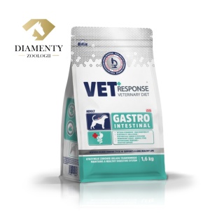 Lekkostrawna karma sucha dla psa VET RESPONSE VETERINARY DIET GASTROINTESTINAL 1,6 kg