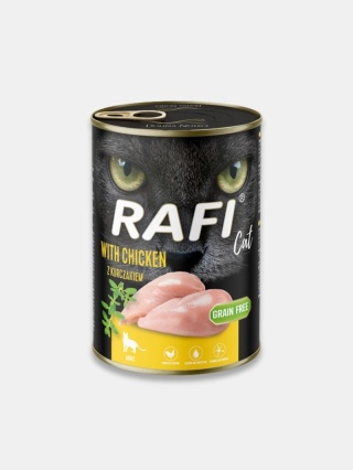 Mokra karma dla kota Rafi z kurczakiem 400g
