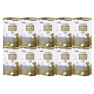 Mokra karma dla psa Pupil Premium królik 10x400g