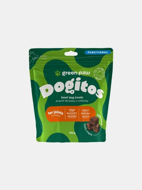 Przysmak dla psa na stawy Green Paw Dogitos For Joints z wołowiną 100g