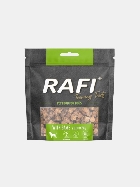 Przysmak treningowy dla psa Rafi Training Treats dziczyzną 130g