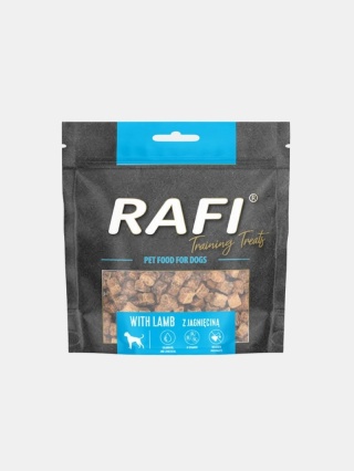Przysmak treningowy dla psa Rafi Training Treats z jagnięciną 130g