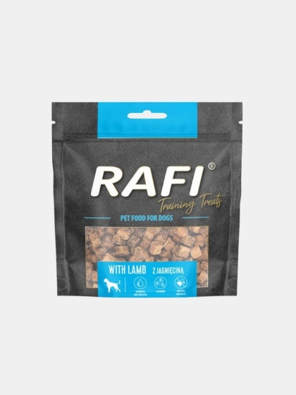 Przysmak treningowy dla psa Rafi Training Treats z jagnięciną 130g