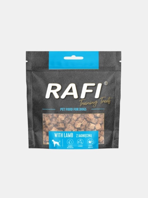 Przysmak treningowy dla psa Rafi Training Treats z jagnięciną 130g