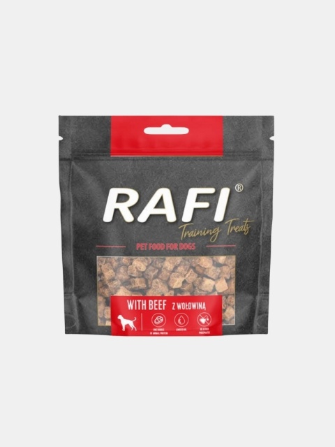 Przysmak treningowy dla psa Rafi Training Treats wołowiną 130g